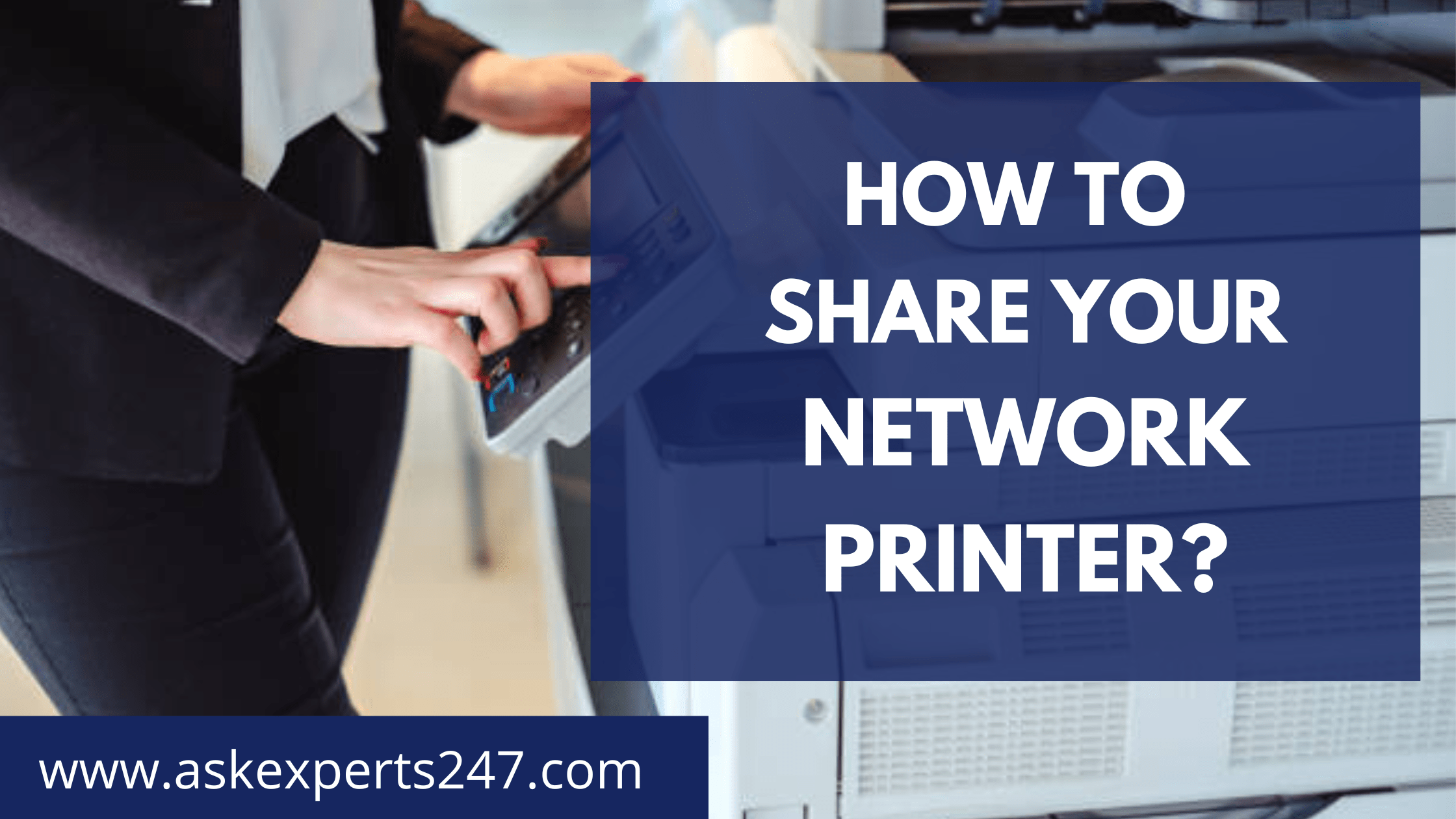 How to Share your Network Printer