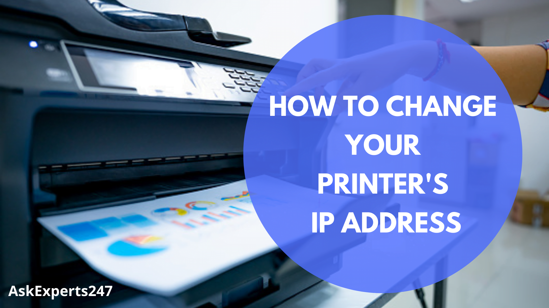 How to change your printer's ip address - Ask Experts 247