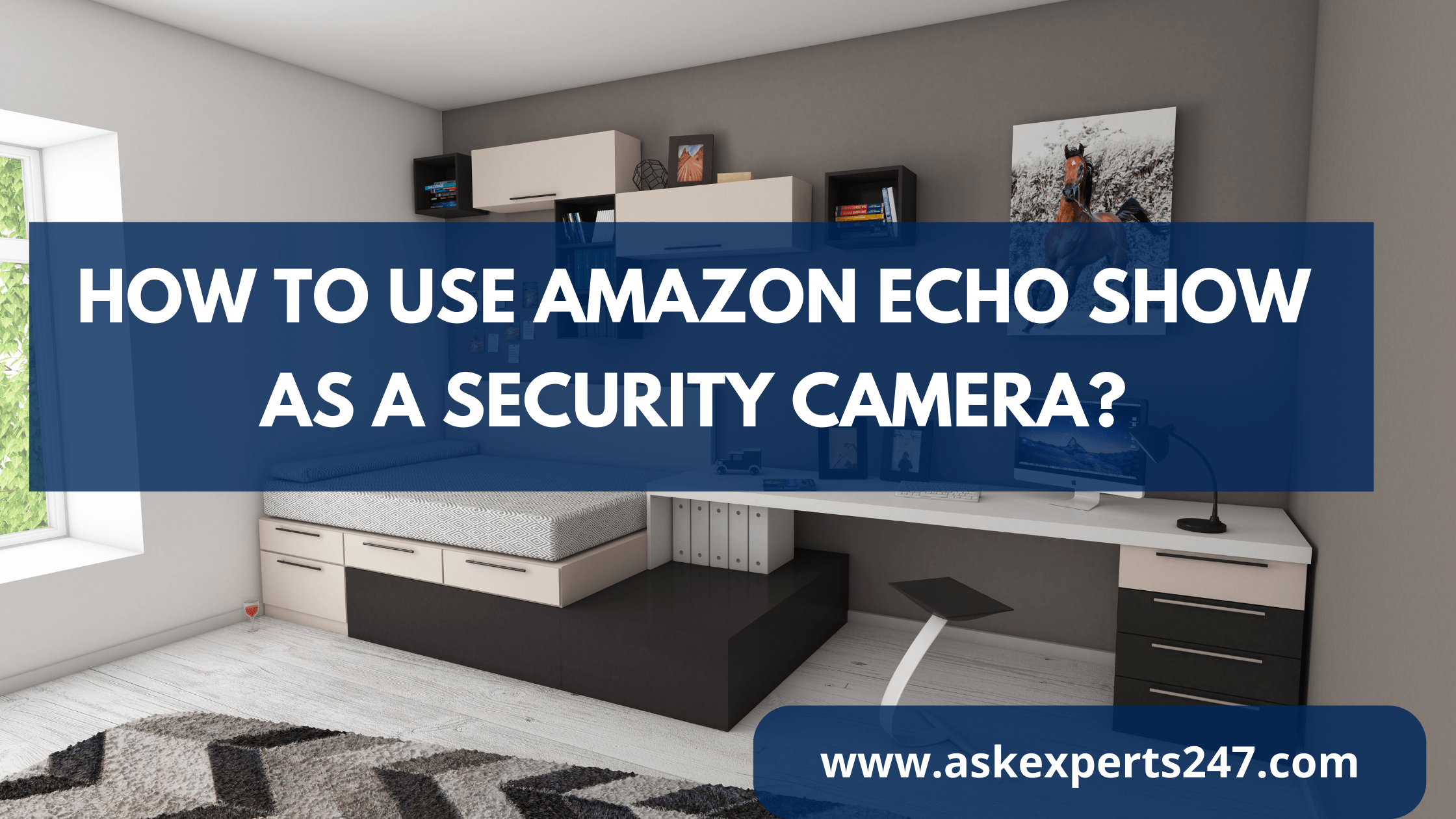 How to use Amazon echo show as a Security camera