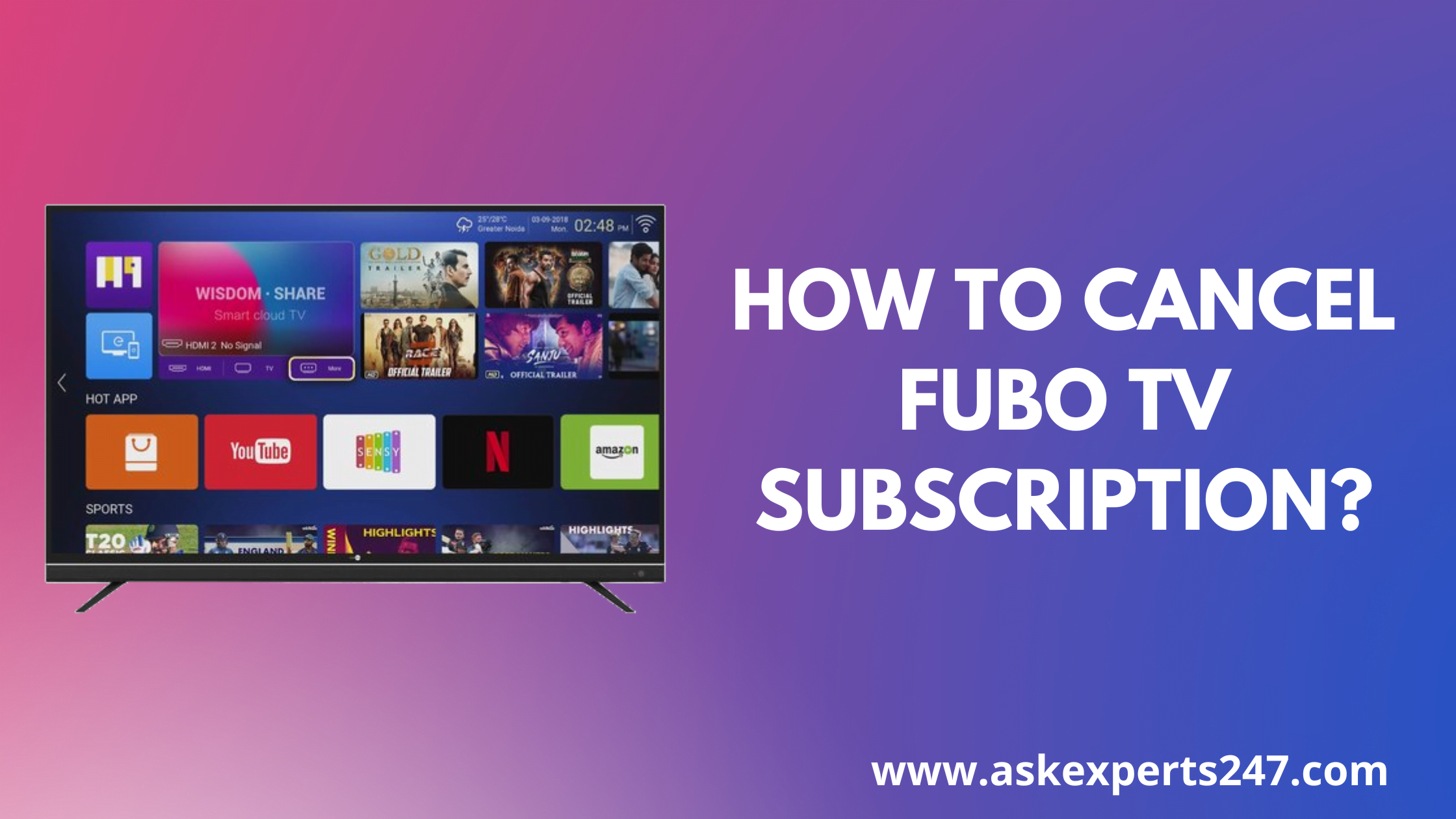 How to Cancel Fubo Tv Subscription
