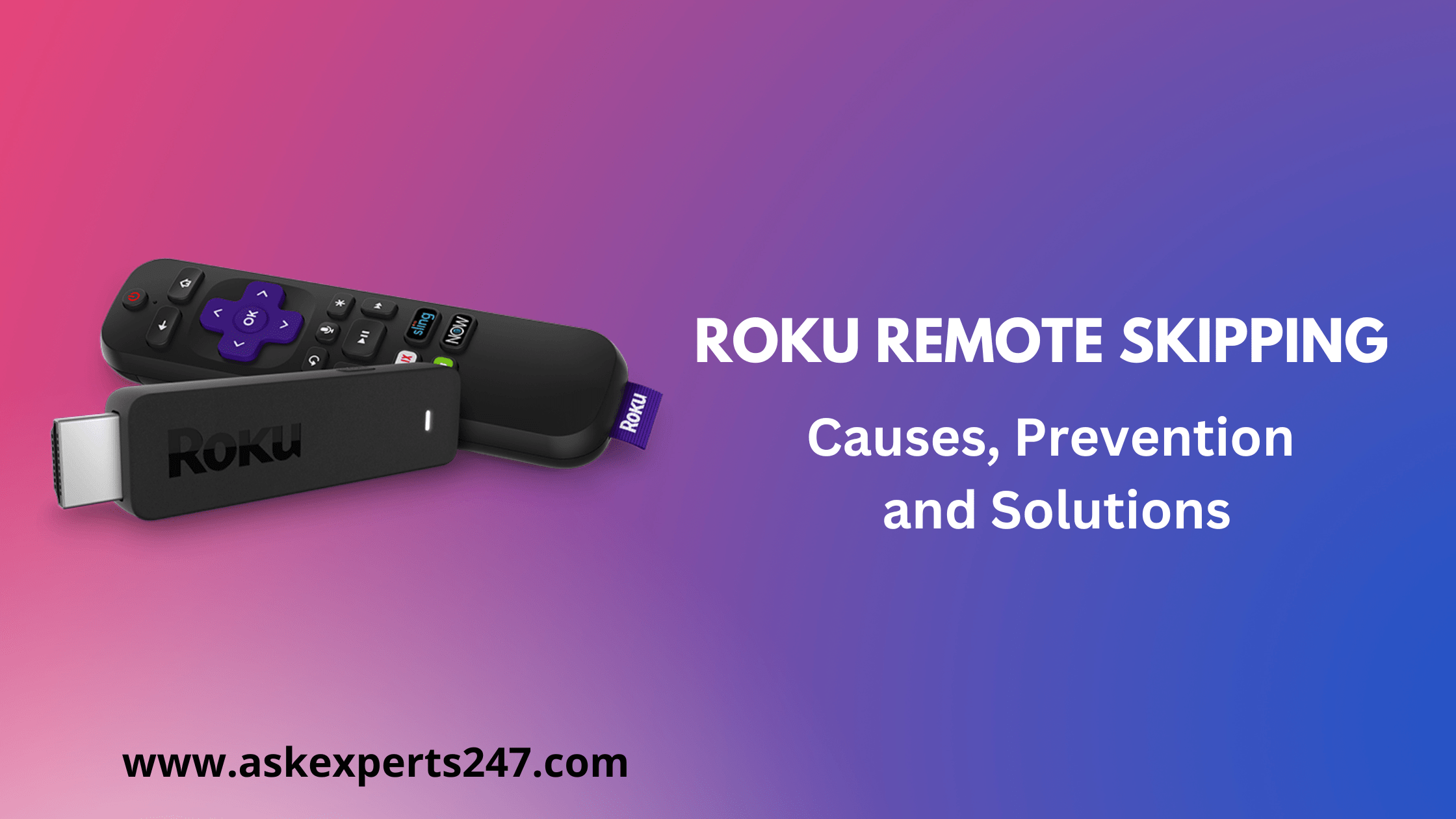 Roku Remote Skipping